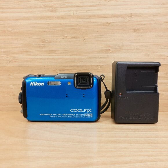 Nikon Coolpix AW110 / 16MP / Waterproof 18m / Shockproof / Full HD / GPS / Blue - Picture 2 of 10